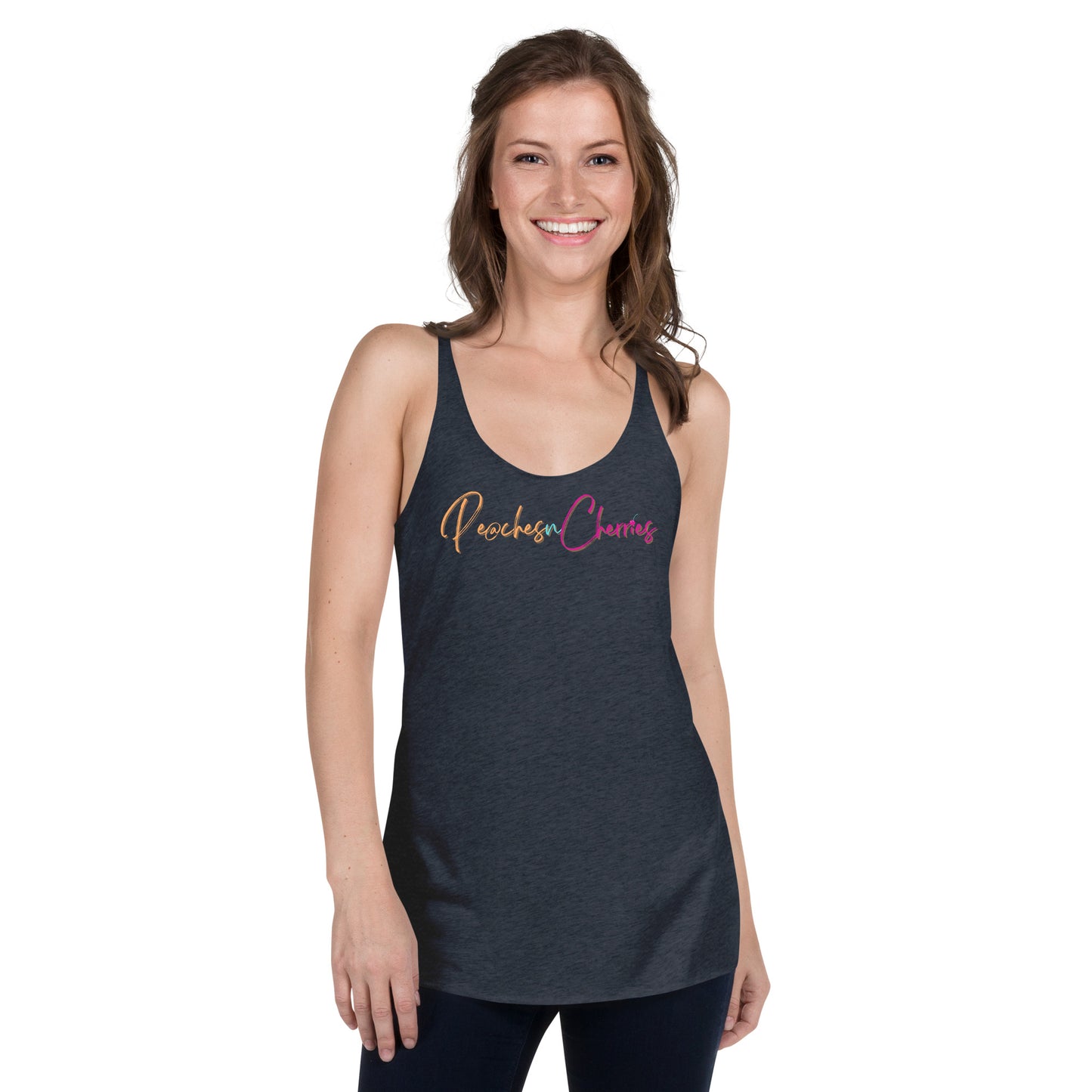 Peaches n Cherries Signature Racerback Tank