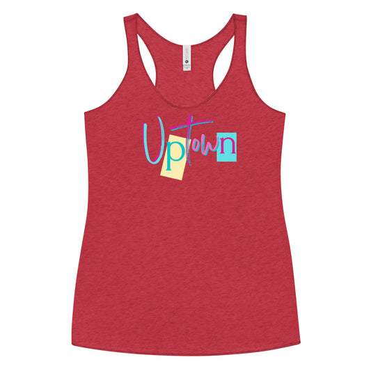 Uptown Racerback Tank-Peaches n Cherries