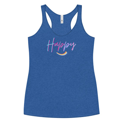 Happy Racerback Tank