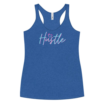 Hustle Racerback Tank-Peaches n Cherries