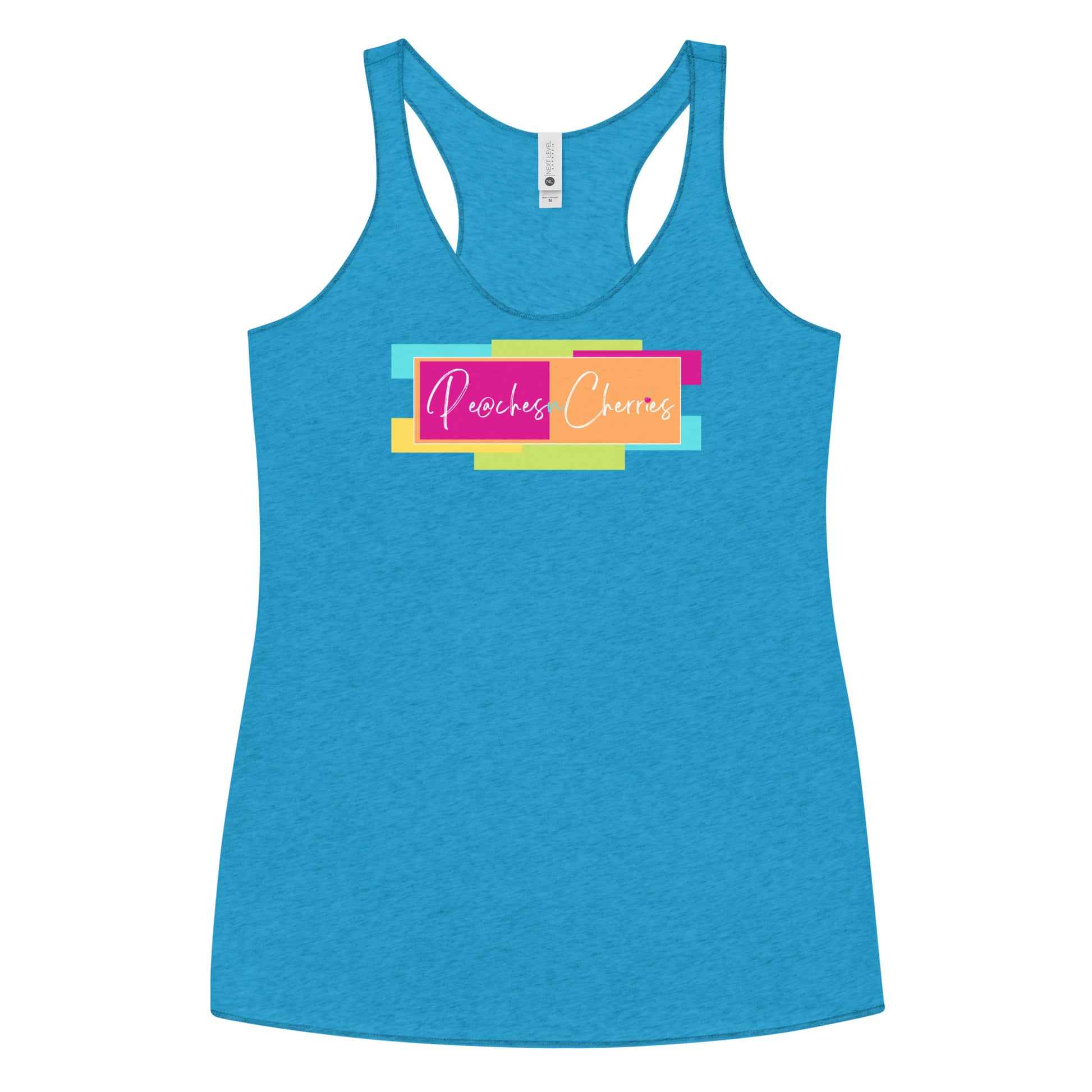 All-City Racerback Tank-Peaches n Cherries