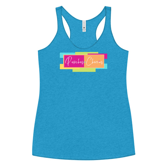 All-City Racerback Tank-Peaches n Cherries